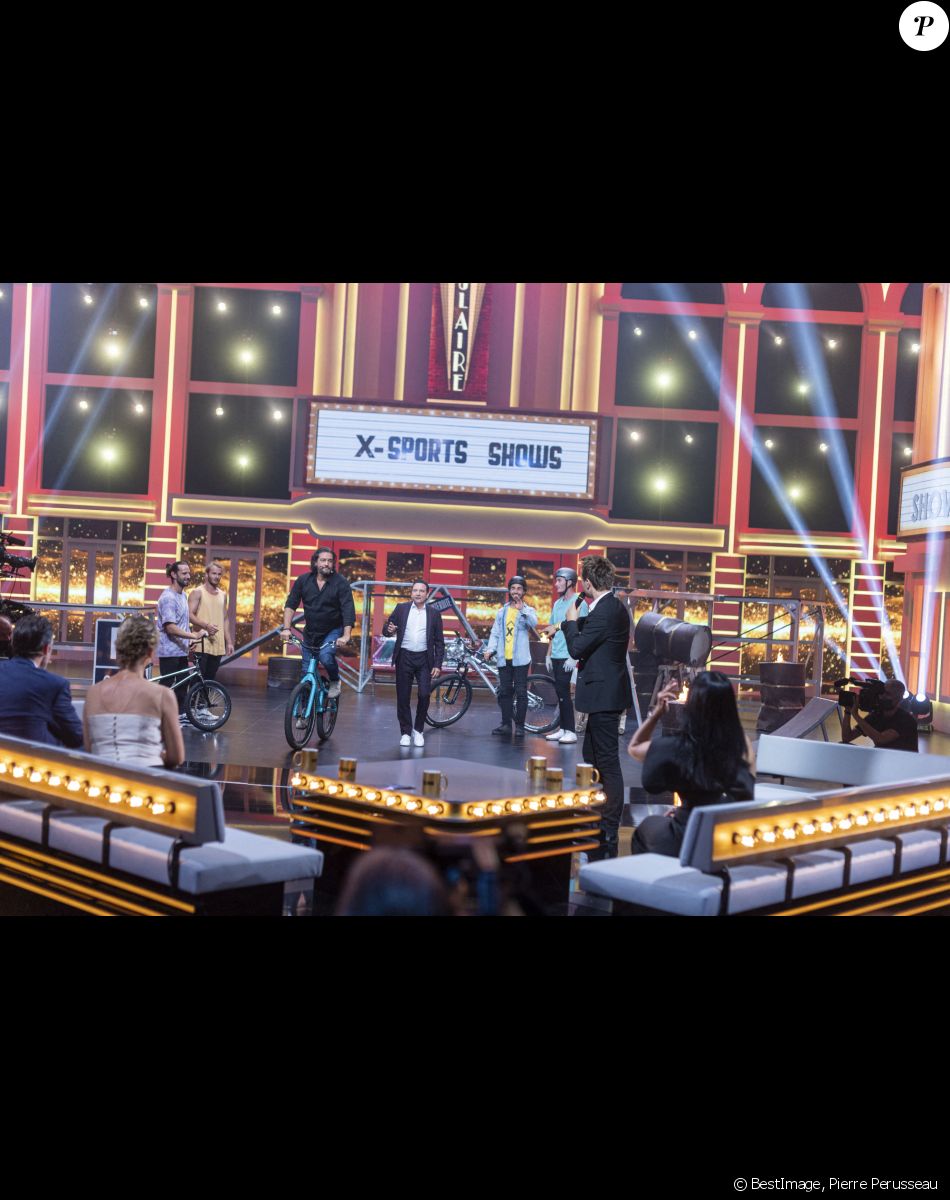 Exclusif - Titoff, Jean-Marc Généreux, X-Sports Show - Enregistrement de l'émission "Spectaculaire" à Paris, diffusée le 15 janvier sur France 2.© Pierre Perusseau / Bestimage