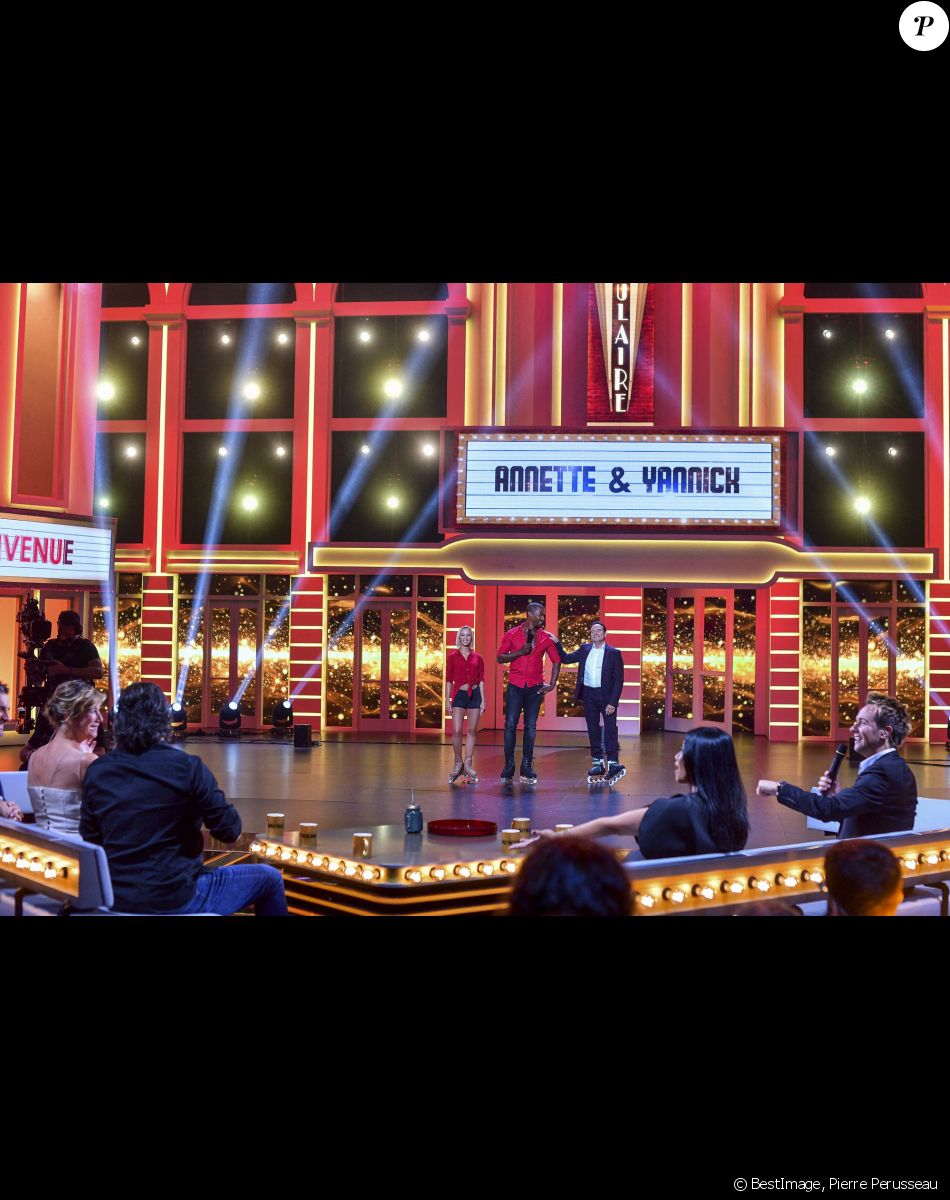 Exclusif - Yannick et Annette avec Jean-Marc Généreux - Enregistrement de l'émission "Spectaculaire" à Paris, diffusée le 15 janvier sur France 2. © Pierre Perusseau / Bestimage