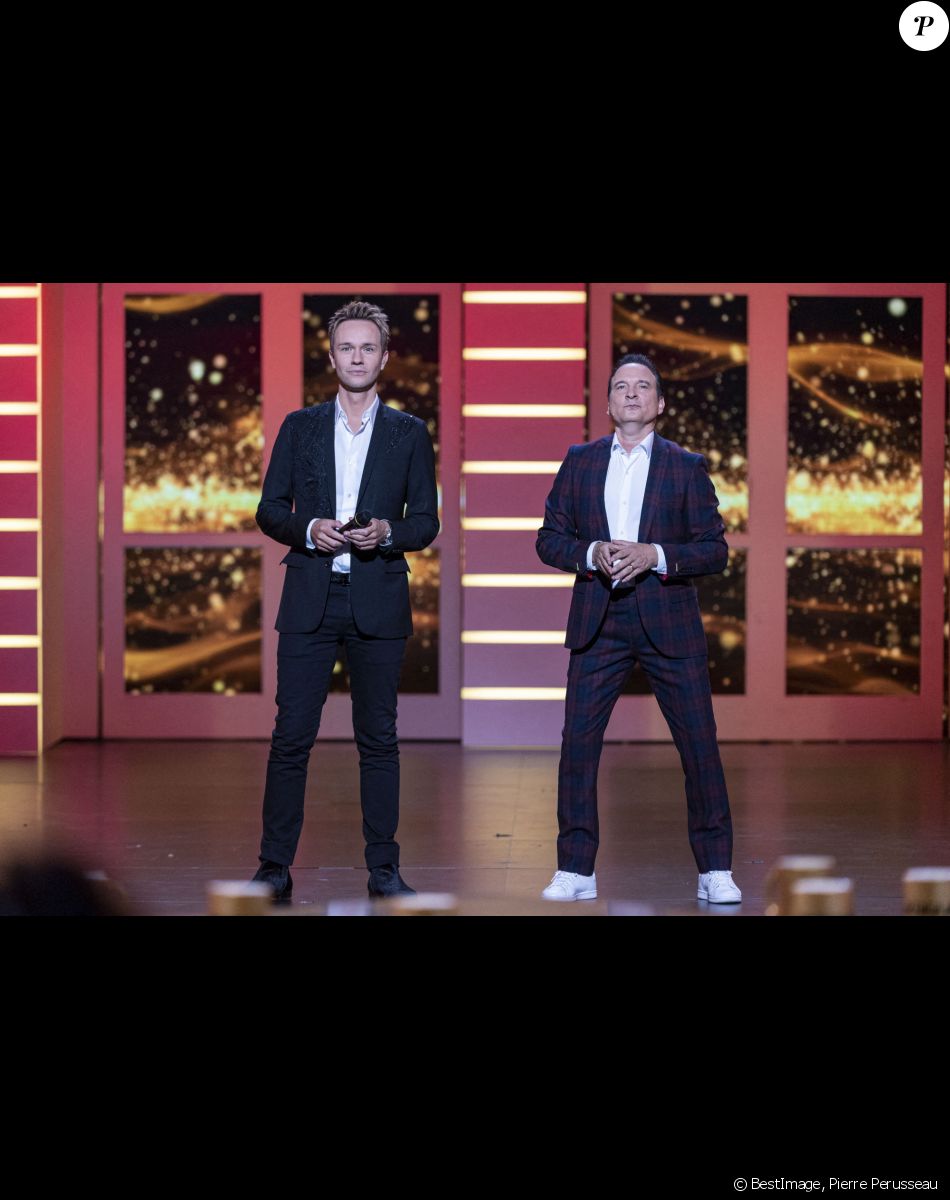 Exclusif - Cyril Féraud et Jean-Marc Généreux - Enregistrement de l'émission "Spectaculaire" à Paris, diffusée le 15 janvier sur France 2. © Pierre Perusseau / Bestimage