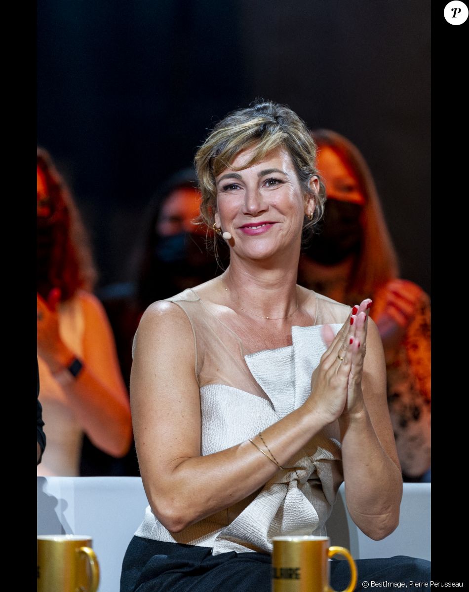 Exclusif - Virginie Hocq - Enregistrement de l'émission "Spectaculaire" à Paris, diffusée le 15 janvier sur France 2. © Pierre Perusseau / Bestimage