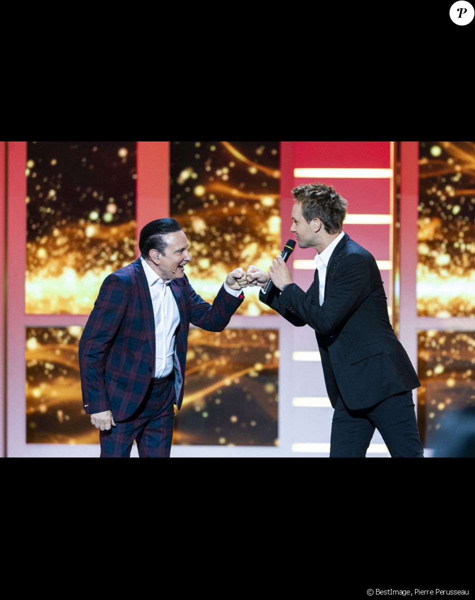 Exclusif - Jean-Marc Généreux, Cyril Féraud - Enregistrement de l'émission "Spectaculaire" à Paris, diffusée le 15 janvier sur France 2. © Pierre Perusseau / Bestimage