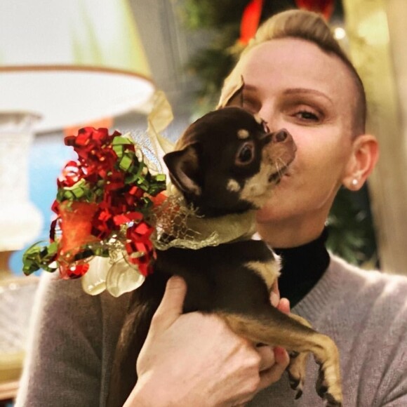 Charlene de Monaco sur Instagram. Le 26 octobre 2021.
