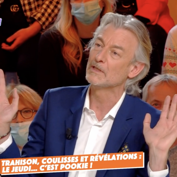 Gilles Verdez dans l'émission "Touche pas à mon poste" - 13 janvier 2022, C8