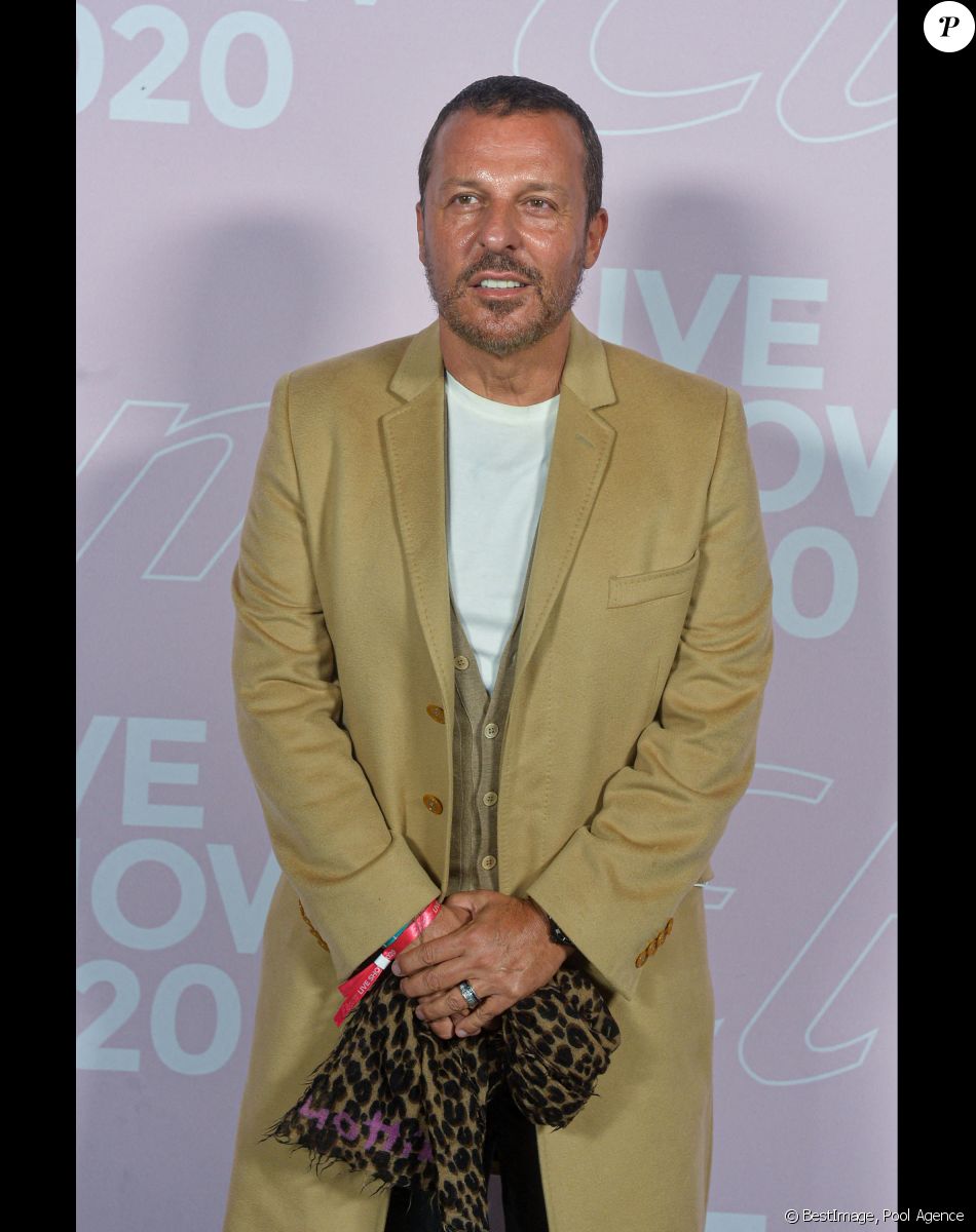Jean Roch - Photocall du défilé Etam Live Show 2020 à Paris le 29 septembre 2020. © Pool Agence Bestimage