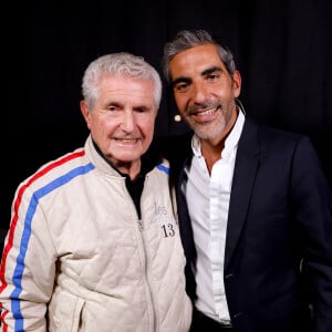 Exclusif - Ary Abittan et Claude Lelouch - Backstage de l'enregistrement de l'émission "La Chanson secrète 8" à la Seine musicale à Paris, diffusée sur TF1 © Gaffiot-Moreau / Bestimage