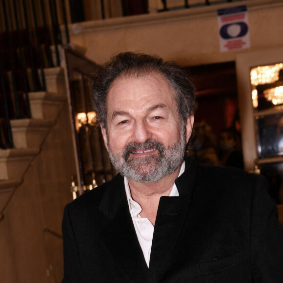 Denis Olivennes lors de la première de la pièce de théâtre "L'avare" au Théâtre des Variétés à Paris le 15 janvier 2022 © Rachid Bellak / Bestimage 