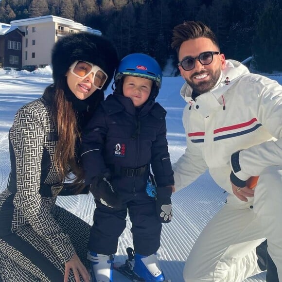 Nabilla, mariée à Thomas Vergara et maman d'un petit Milann.