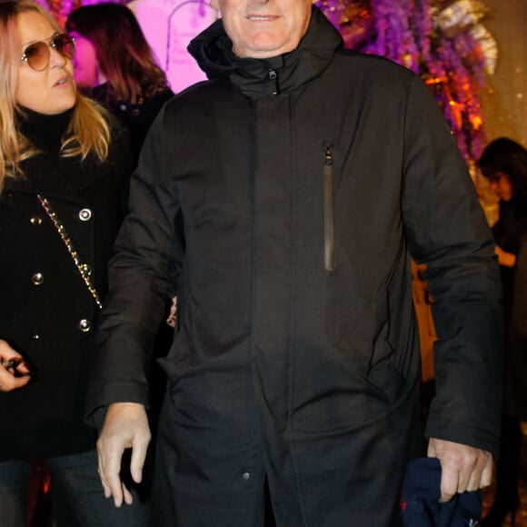 Bernard Laporte (parrain de l'association "Imagine for Margo") - Illuminations de Noël du Comité du Faubourg Saint-Honoré à Paris, France, le 18 novembre 2021. © Christophe Clovis / Bestimage