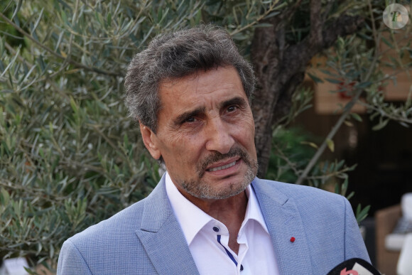 Mohed Altrad, président du club de rugby, annonce sa candidature aux élections municipales à Montpellier le 16 septembre 2019. © Richard Gosselin / Panoramic / Bestimage