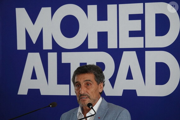 L'homme d'affaires Mohed Altrad, président du club de rugby de Montpellier, annonce sa candidature aux municipales de Montpellier, France, le 16 septembre 2019. © Richard Gosselin/Panoramic/Bestimage