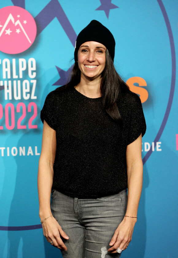 Léa Lando - Photocall de la soirée lors de la 25ème édition du Festival international du film de comédie de l'Alpe d'Huez le 18 janvier 2022. © Dominique Jacovides / Bestimage