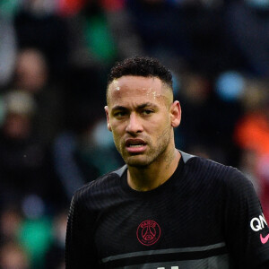 Neymar Jr - Match de Ligue 1 Uber Eats "Saint-Etienne - PSG (1-3)" au stade Geoffroy Guichard, le 28 novembre 2021.