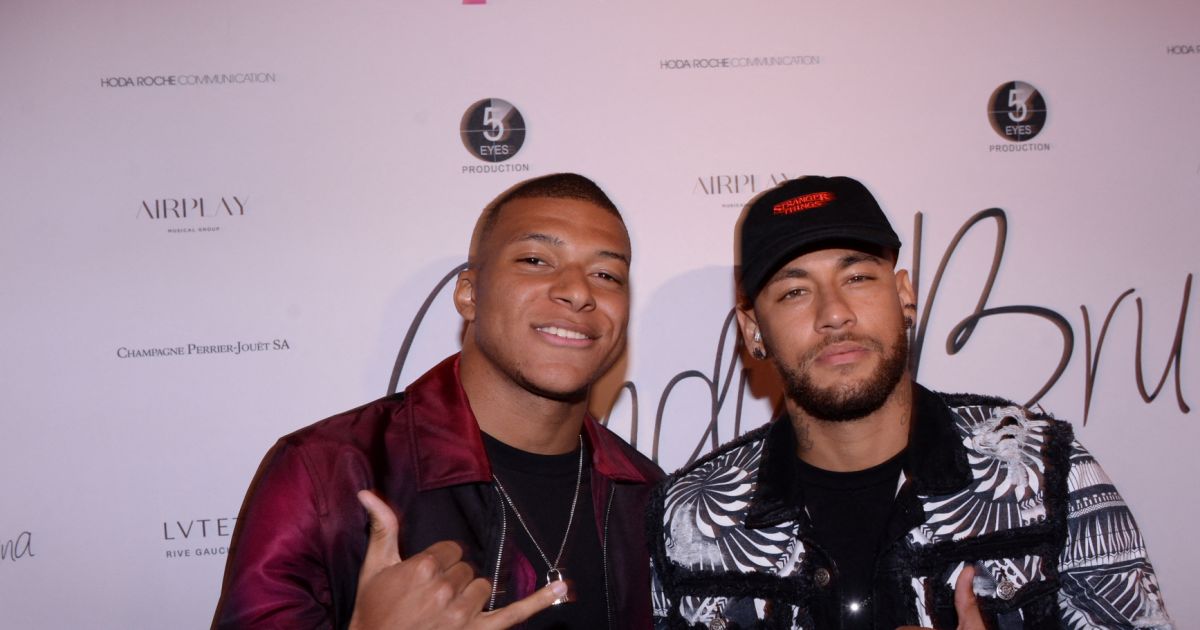 Neymar Jr, Kylian Mbappé - Cindy Bruna fête ses 25 ans au Lutetia Pop ...