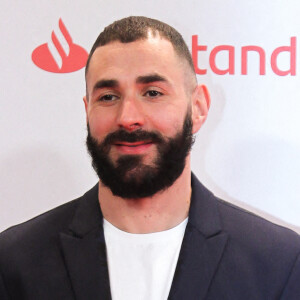 Karim Benzema au photocall de la soirée des "AS Sports Awards 2021" à Madrid. © Irina R. Hipolito/AFP7 via Zuma Press/Bestimage