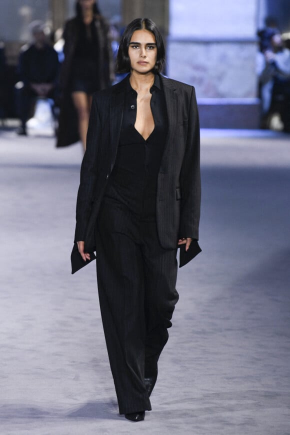 Jill Kortleve - Défilé de mode prêt-à-porter automne-hiver 2022/2023 AMI lors de la fashion week de Paris. Le 19 janvier 2022 