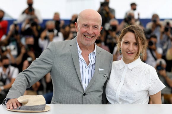 Jacques Audiard, Lea Mysius - 74e Festival international du film de Cannes, le 15 juillet 2021. © Borde / Jacovides / Moreau / Bestimage