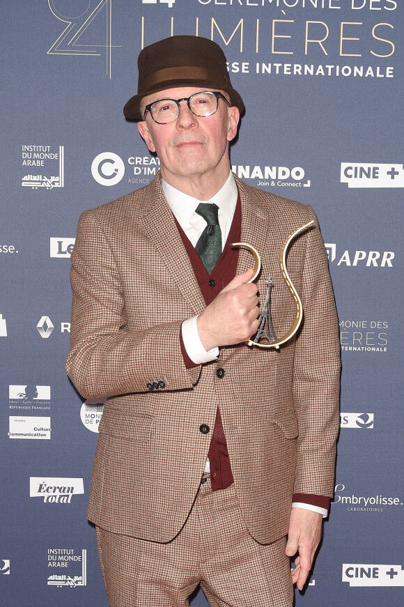 Jacques Audiard - 24e cérémonie des Prix des Lumières de la presse internationale à l'Institut du Monde Arabe à Paris, le 4 février 2019. © Coadic Guirec/Bestimage