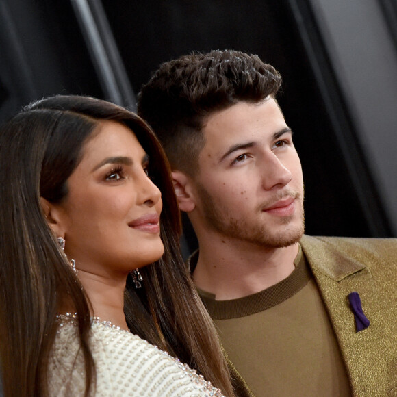Priyanka Chopra, Nick Jonas - 62ème soirée annuelle des Grammy Awards à Los Angeles, le 26 janvier 2020. 