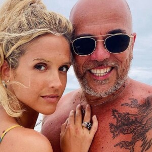 Pascal Obispo et sa compagne Julie sur Instagram.