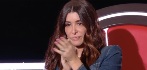 Jenifer lors de la finale de "The Voice All Stars" sur TF1.