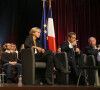 Valérie Pecresse, Nicolas Sarkozy, Gérard Larcher - Nicolas Sarkozy, en meeting à Velizy-Villacoublay dans les Yvelines