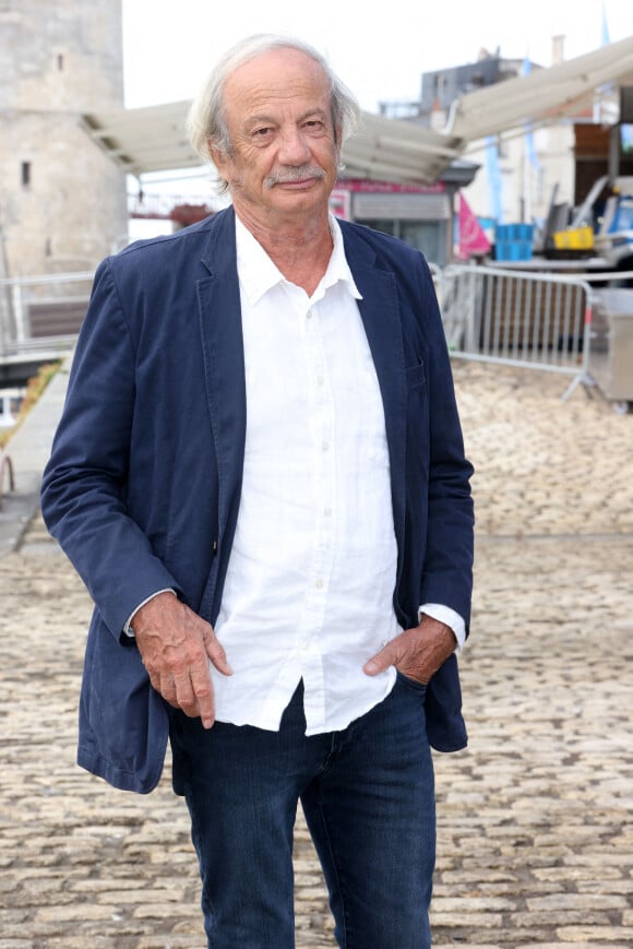 Patrick Chesnais - Photocall de la série "Mon Ange" lors du Festival de la Fiction de La Rochelle. Le 18 septembre 2021 © Jean-Marc Lhomer / Bestimage