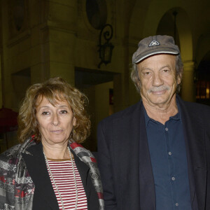 Josiane Stoleru, Patrick Chesnais - Generale de la piece "Nina" au theatre Edouard VII a Paris, le 16 septembre 2013.