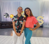 Michou et Elsa Bois lors des répétitions de "Danse avec les stars" - Instagram