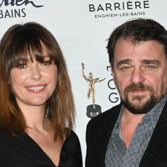 Sandrine Quétier et Thierry Godard - Cérémonie des "Genie Awards", qui célèbre le monde des effets spéciaux, à l'occasion du festival au Théâtre du Casino Barrière à Enghien-les-Bains © Coadic Guirec / Bestimage 