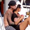 Tommy Lee en vacances à Mexico avec sa chérie (21 décembre 2009)