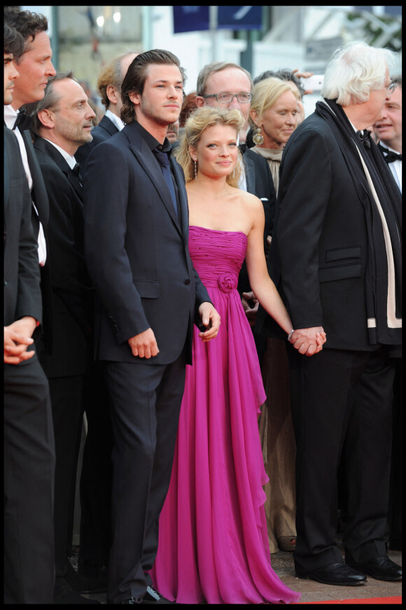 Gaspard Ulliel et Mélanie Thierry au Festival de Cannes pour présenter "La princesse de Montpensier" en 2010. 