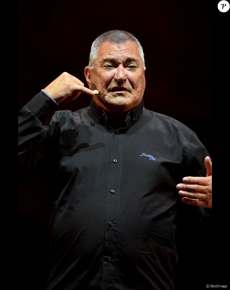 Jean-Marie Bigard en spectacle aux Arènes de Fréjus, le 23 juillet 2021.
