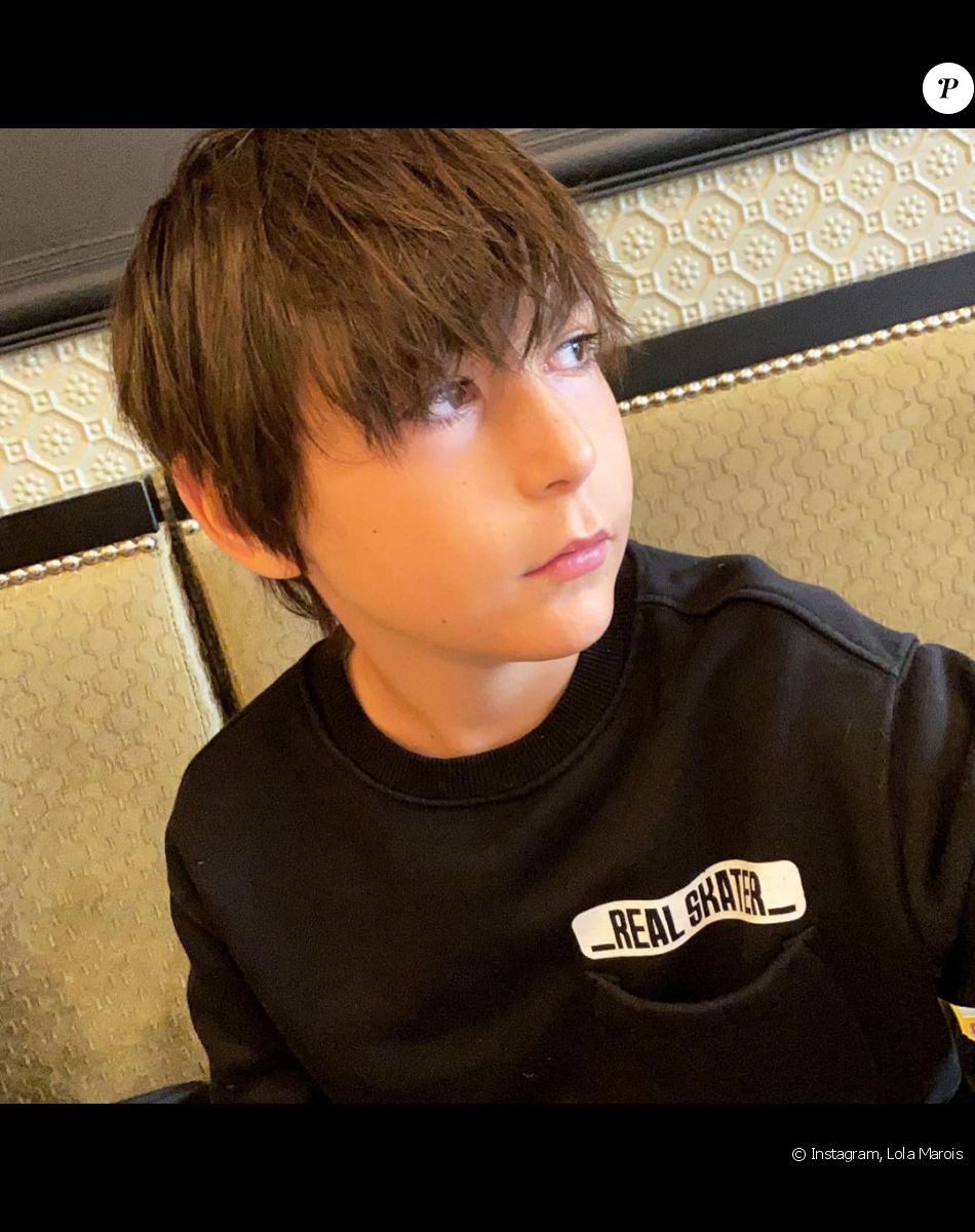 Jules, le fils de Lola Marois et Jean-Marie Bigard sur Instagram. Le 6 août 2021.