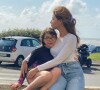 Lola Marois et sa fille Bella sur Instagram. Le 6 août 2021.