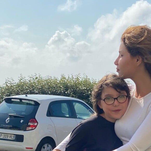 Lola Marois et sa fille Bella sur Instagram. Le 6 août 2021.