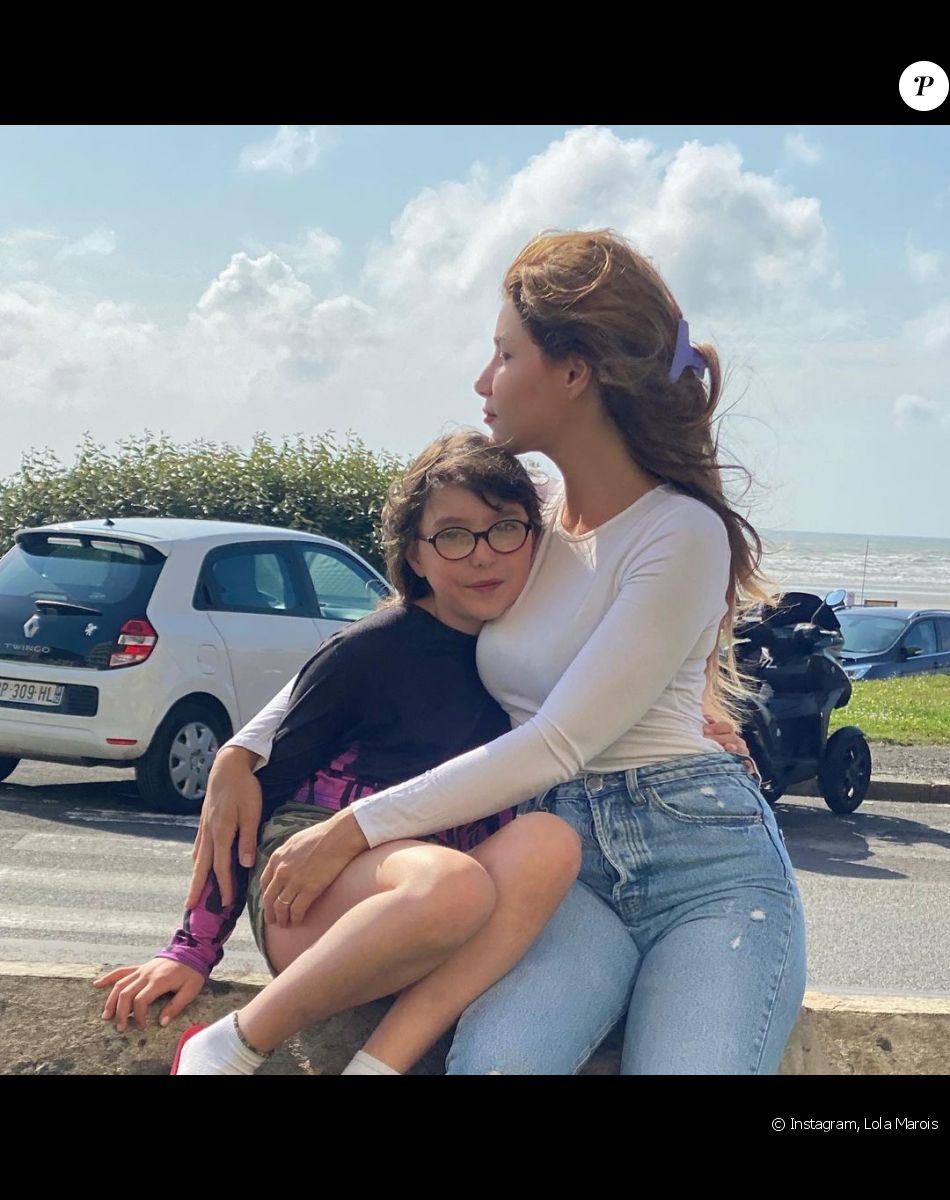 Lola Marois et sa fille Bella sur Instagram. Le 6 août 2021.