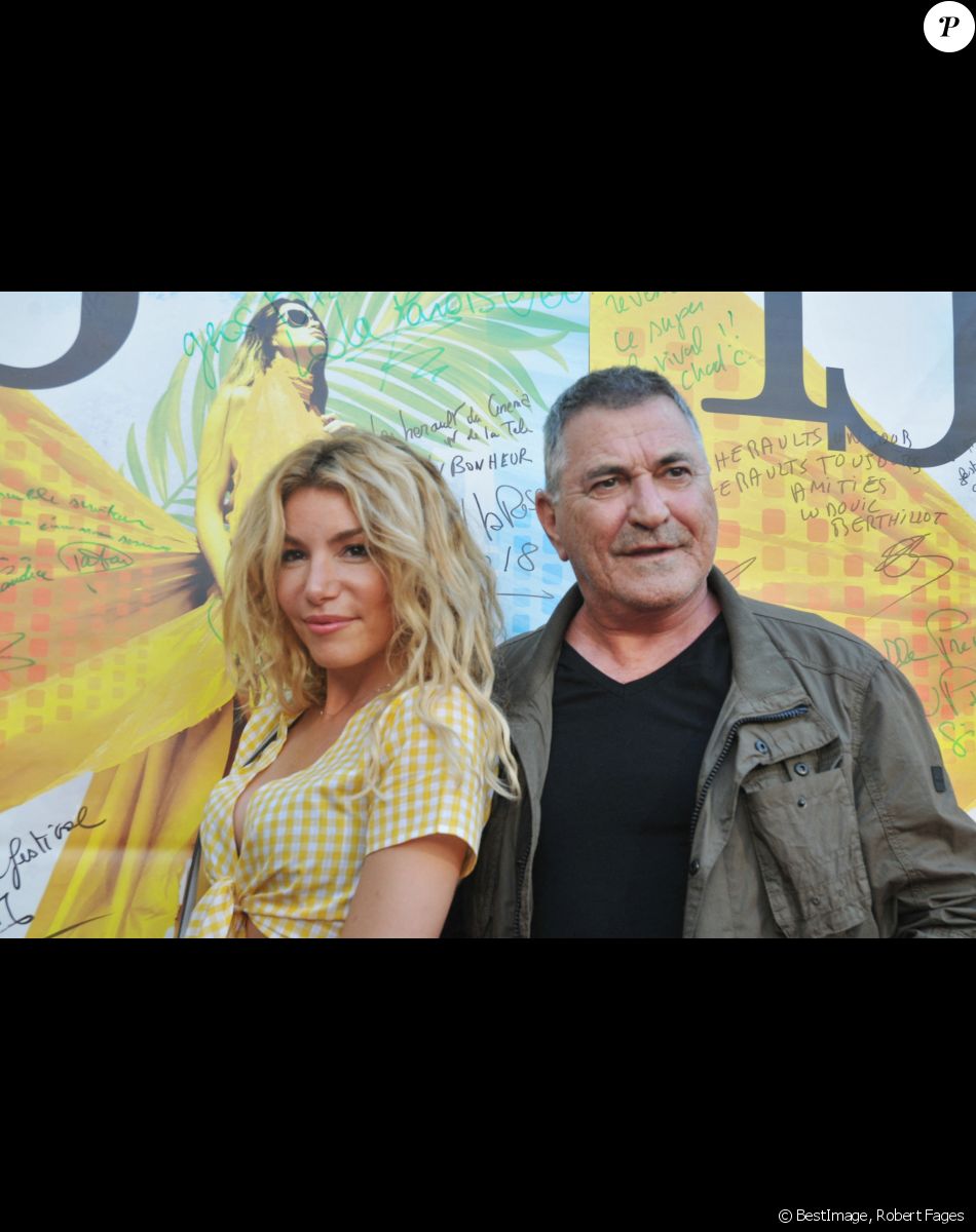 Lola Marois et son mari Jean-Marie Bigard - Lors du 15e Festival "Les Hérault du Cinéma et de la Télé" au Cap d'Agde. Le 19 juin 2018. © Robert Fages / Bestimage