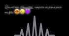 Slimane a dévoilé la composition musicale de son amie Lea Castel, offerte comme cadeau de naissance pour son bébé, sur Instagram.