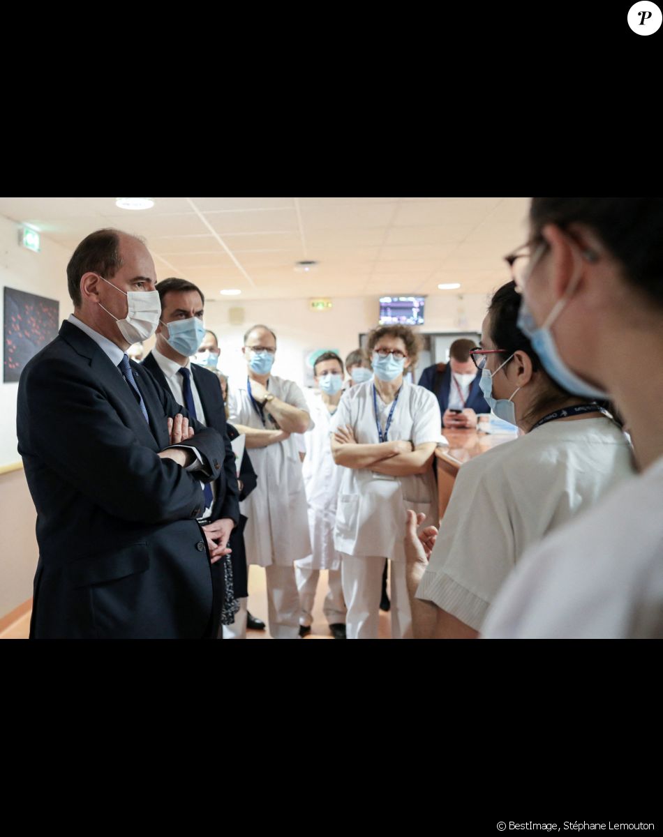 Les services de réanimation et de pneumologie du centre Hospitalier Régional Universitaire de Tours le 2 avril 2021