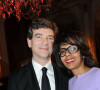Arnaud Montebourg et Audrey Pulvar lors de la soiree GQ des hommes de l'annee au Ritz a Paris, le 18 janvier 2012