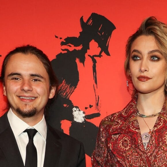 Prince Jackson, Paris Jackson - Première de la comédie musical "MJ" au Neil Simon Theatre de New York. Le 1er février, 2022. @ Stephen Smith/SPUS/ABACAPRESS.COM