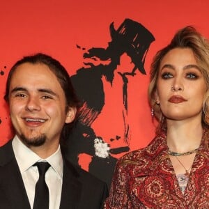 Prince Jackson, Paris Jackson - Première de la comédie musical "MJ" au Neil Simon Theatre de New York. Le 1er février, 2022. @ CJ Rivera/Everett Collection/ABACAPRESS.COM