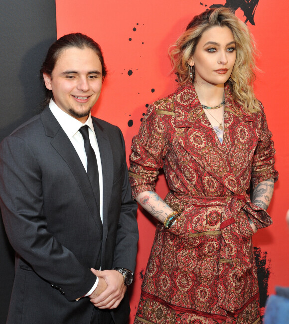 Prince Jackson et Paris Jackson - Première de la comédie musical "MJ" au Neil Simon Theatre de New York. @ Stephen Smith/SPUS/ABACAPRESS.COM