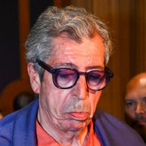 Patrick Balkany à la sortie du palais de justice de Paris