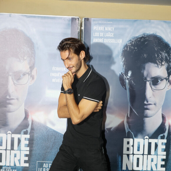 Pierre Niney - Avant-première du film "Boîte noire" à l'UGC Ciné Cité les Halles à Paris, France, le 06 septembre 2021. © Christophe Clovis / Bestimage 