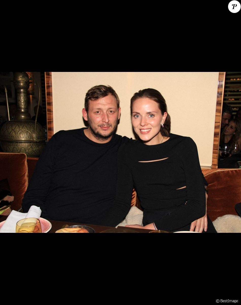 Exclusif - Amaury Leveaux et sa compagne - Lancement du restaurant "Festif chez Noura", gastronomie libanaise, à Paris. Le 3 janvier 2022. © Baldini / Perusseau / Bestimage