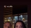 Samy Naceri et Athéna sur Instagram. Le 3 février 2022.