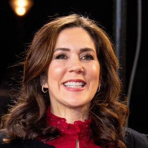 La princesse Mary de Danemark - La famille royale du Danemark se rend sur l'émission de TV 2 à l'occasion du 50ème anniversaire de la princesse Mary de Danemark à Copenhague au Danemark le 6 février 2022.