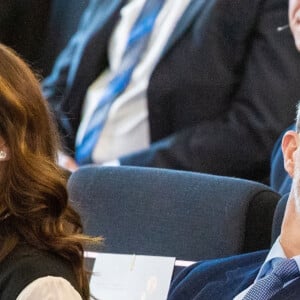 La princesse Mary de Danemark inaugure le "Crown Princess Mary Center" à l'université de Copenhague, en présence du prince Frederik de Danemark, le 2 février 2022. La princesse Mary de Danemark fêtera son 50 ème anniversaire le 5 février 2022.