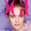 Natalia Vodianova en couverture de Vogue UK